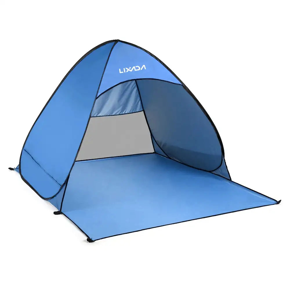 Lixada Automatic Instant Pop Up Beach Tent Lightweight Outdoor UV Protection Camping Fishing Tent Cabana Sun Shelter