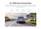 2025 New DDPAI Dash Cam Z50 Pro 4K Car DVR Night Vision 5GHz Wi-Fi GPS ADAS 24h Parking mode Support Front and Rear Camera Lootquake LLC