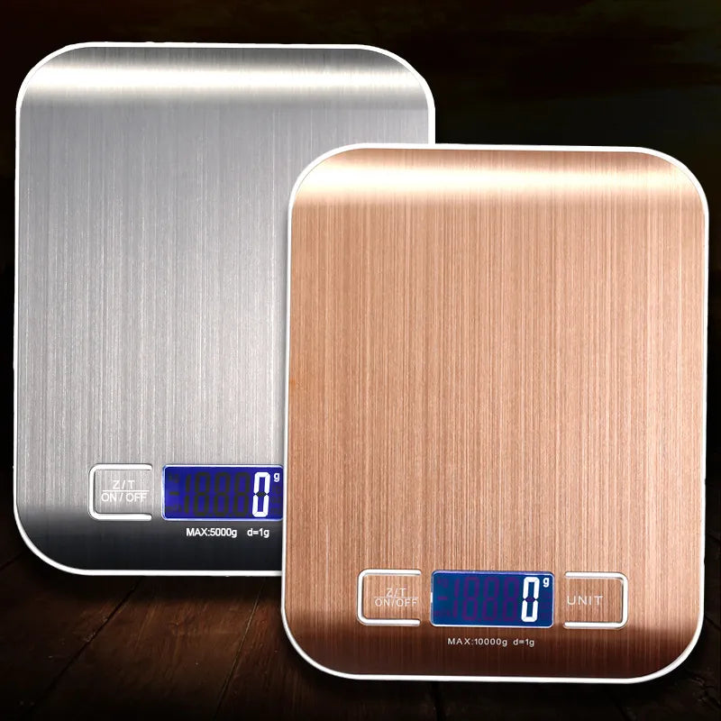 Rechargeable Stainless Steel Kitchen Scale Pi-Mart