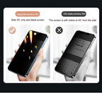 200D Anti Glare Tempered Glass For iPhone 13 12 11 14 Pro Max Mini Privacy Screen Protector iPhone 14 7 8 Plus XR X Screen Glass Anti Spy Tempered Glass Screen Protector Full Coverage Stevvex