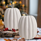 Halloween Pumpkin Decor Artificial Style Thanksgiving Day Dining Table Central Kitchen Decor Supplies Fall-Themed Wedding Decor Lootquake LLC