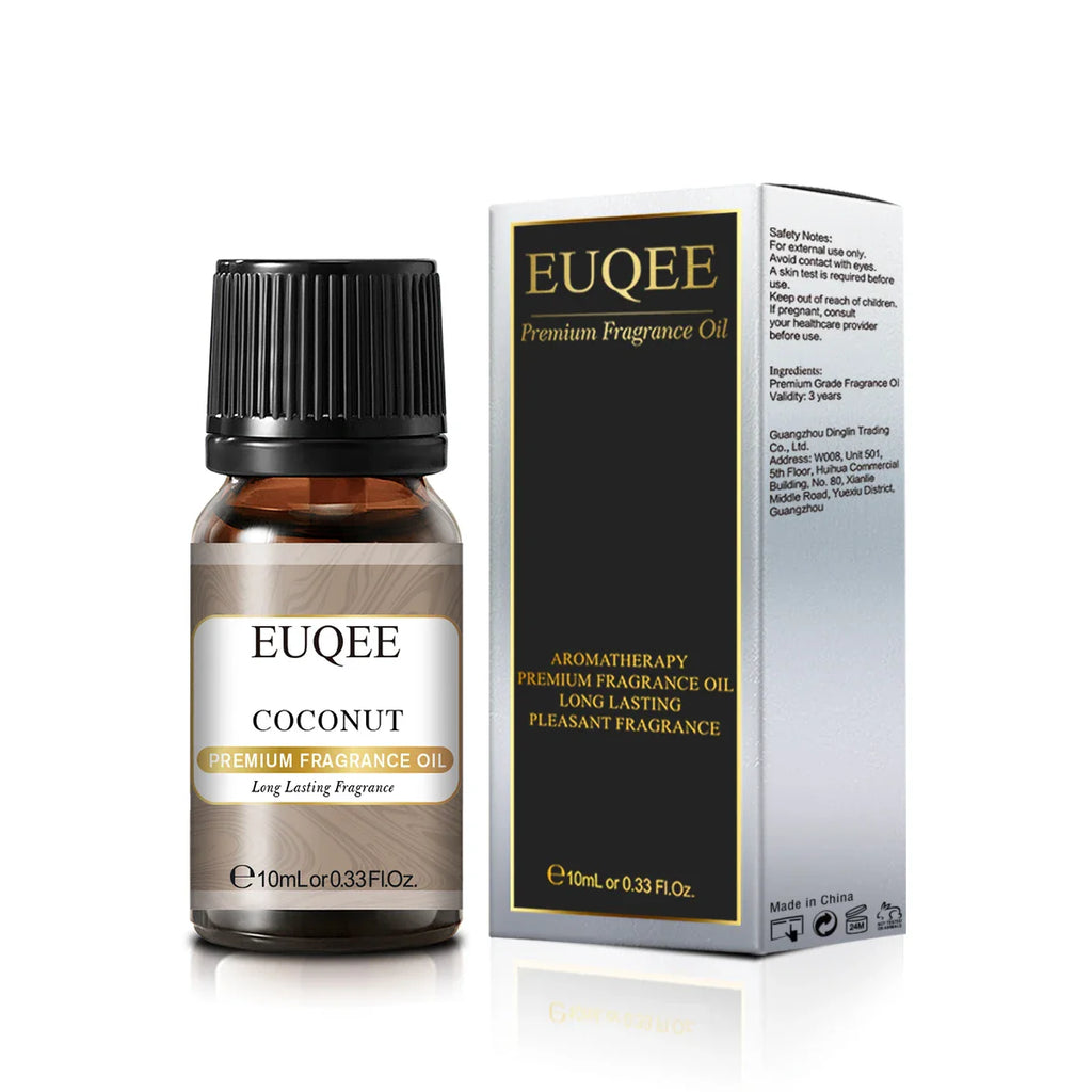 EUQEE 10ml Woody Fruit Fragrance Oil For Humidifier DIY Soap Candle Making Cedarwood Forest Pine Pumpkin Pie Coconut Pineapple Lootquake LLC