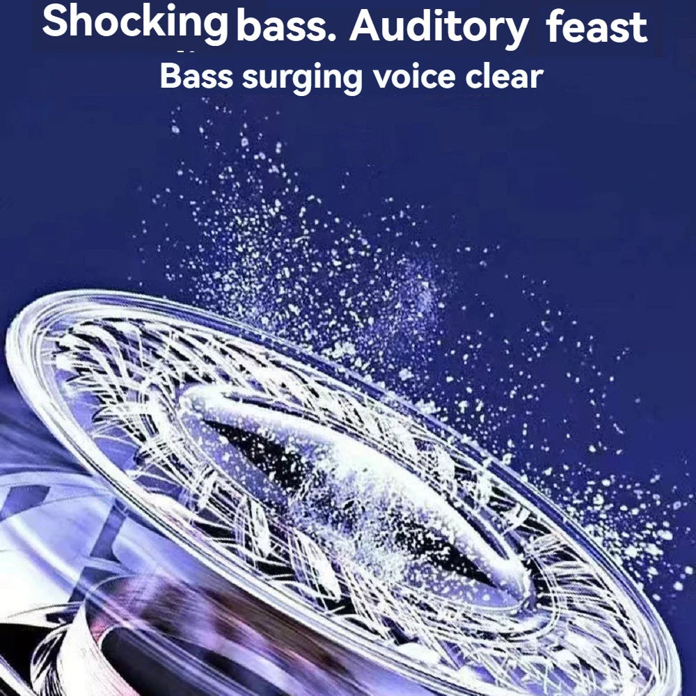 Portable Wireless Bluetooth Speaker 1500MAH RGB LED Light Outdoor Subwoofer Stereo Loudspeaker Household High Volume Shocking Lootquake LLC
