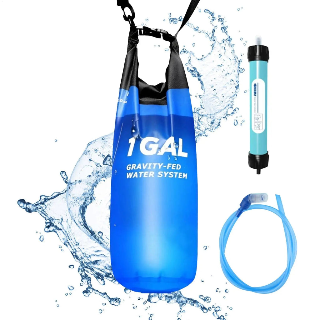 AquaGuard Foldable Filter: Portable Purity & Hydration THRIXINE