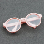 Labubu 6.5cm Transparent Plastic Glasses for 1/8 1/6 1/3 1/4 BJD for Labubu MSD Plush for EXO Doll Sunglasses Lootquake LLC