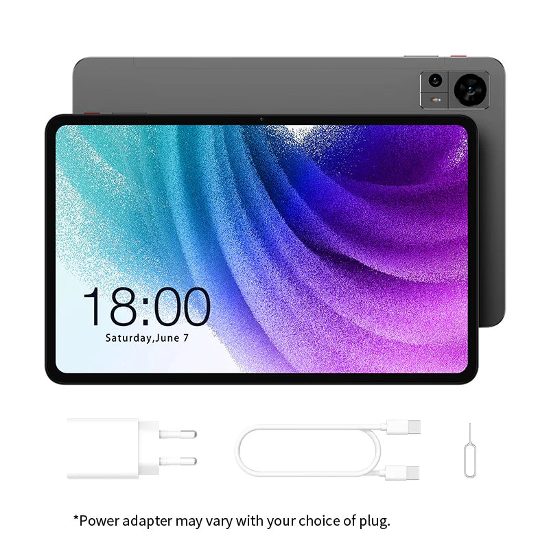 Odea S11, 11 Inch Tddi, 8000Mah, Android 14 Tablet, (6Gb+10Gb Expansion) 16Gb Ram, 256Gb Rom, 1920X1200 Ips, Unisoc T606, 8 Cores, Mali-G57, 4g Lte, Wifi, Gps, Sim Slots*2+Tf*1, Widevine L1 for Netflix Lootquake LLC