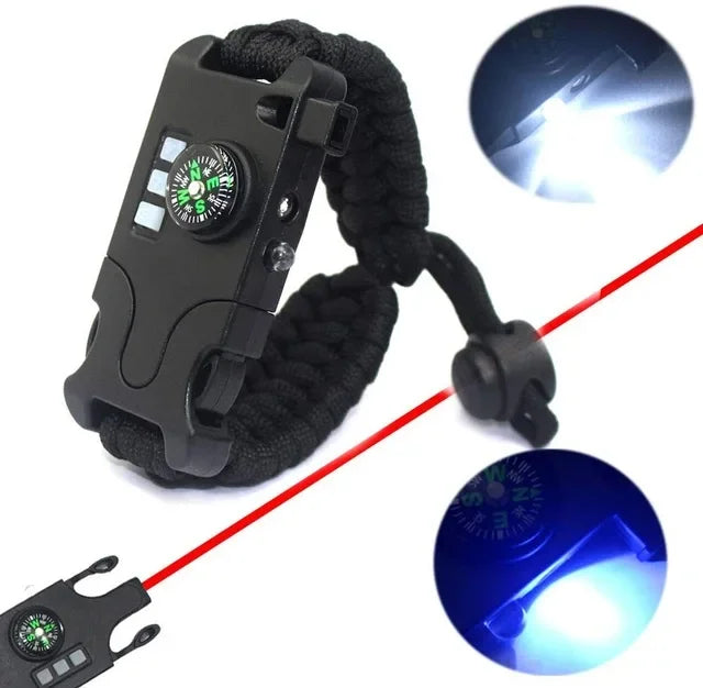 Tactical Survival Wristband Bracelet