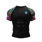 Men's Compression Short Sleeve Athletic T-Shirts - SJB-DIAMOND ELITES