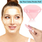 6 Pcs Powder Puff Face Makeup Sponge Soft Velour Triangle Powder Puffs For Loose Powder Body Powder Cosmetic Foundation Beauty S Lootquake LLC