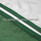 4x4m 4x3m 3x3m 19 Hang Points Tent Tarp Survival Sun Shelter Shade Canopy Outdoor Backpacking Waterproof Camping Awning SunShade