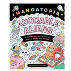 Liv Wan Mangatopia 96-Page Cosmically Cute Anime and Manga Coloring Book Adorable Aliens for Drawing Toys Paperback