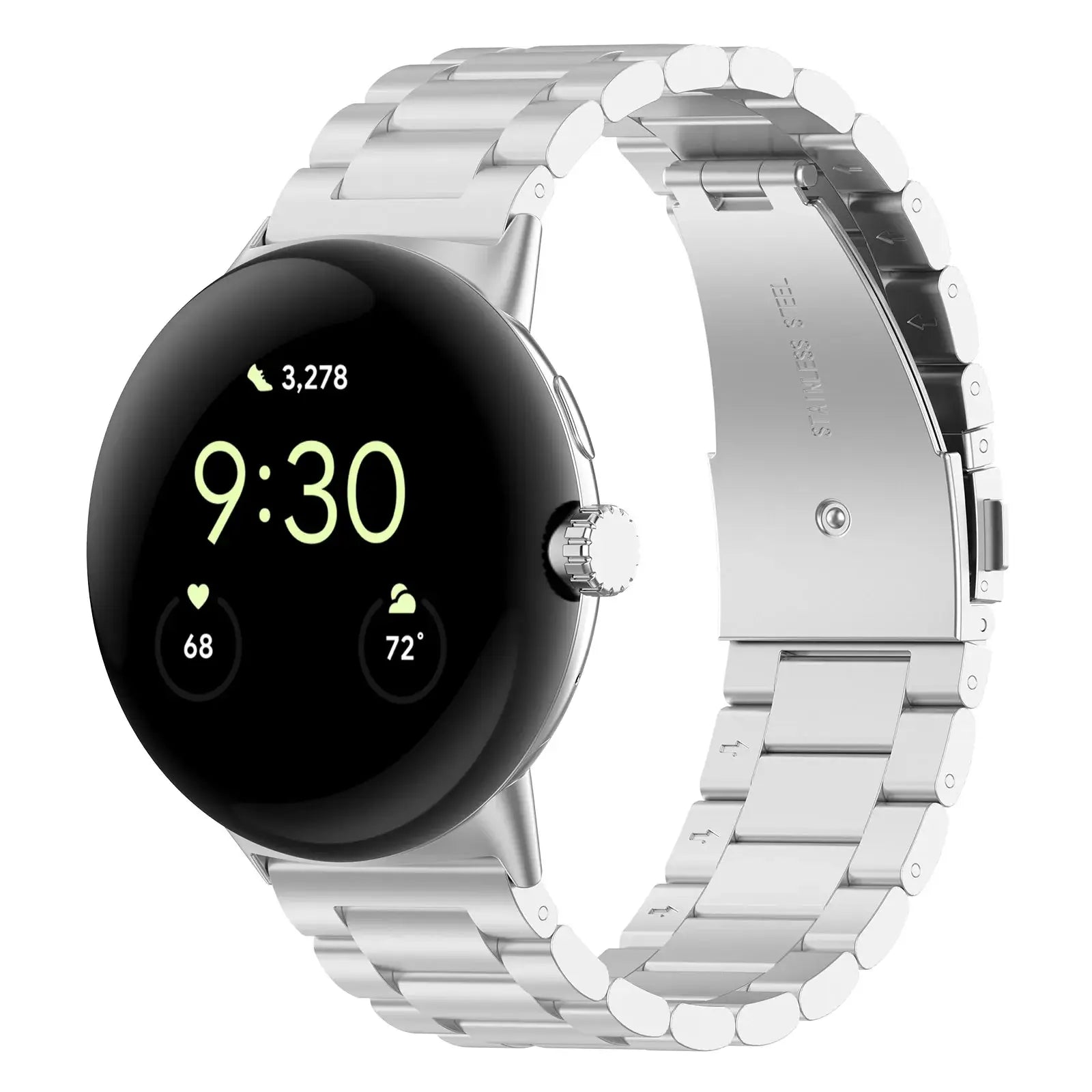 Google Pixel Stainless Steel Strap - Elegant and Durable BandsCo Straps