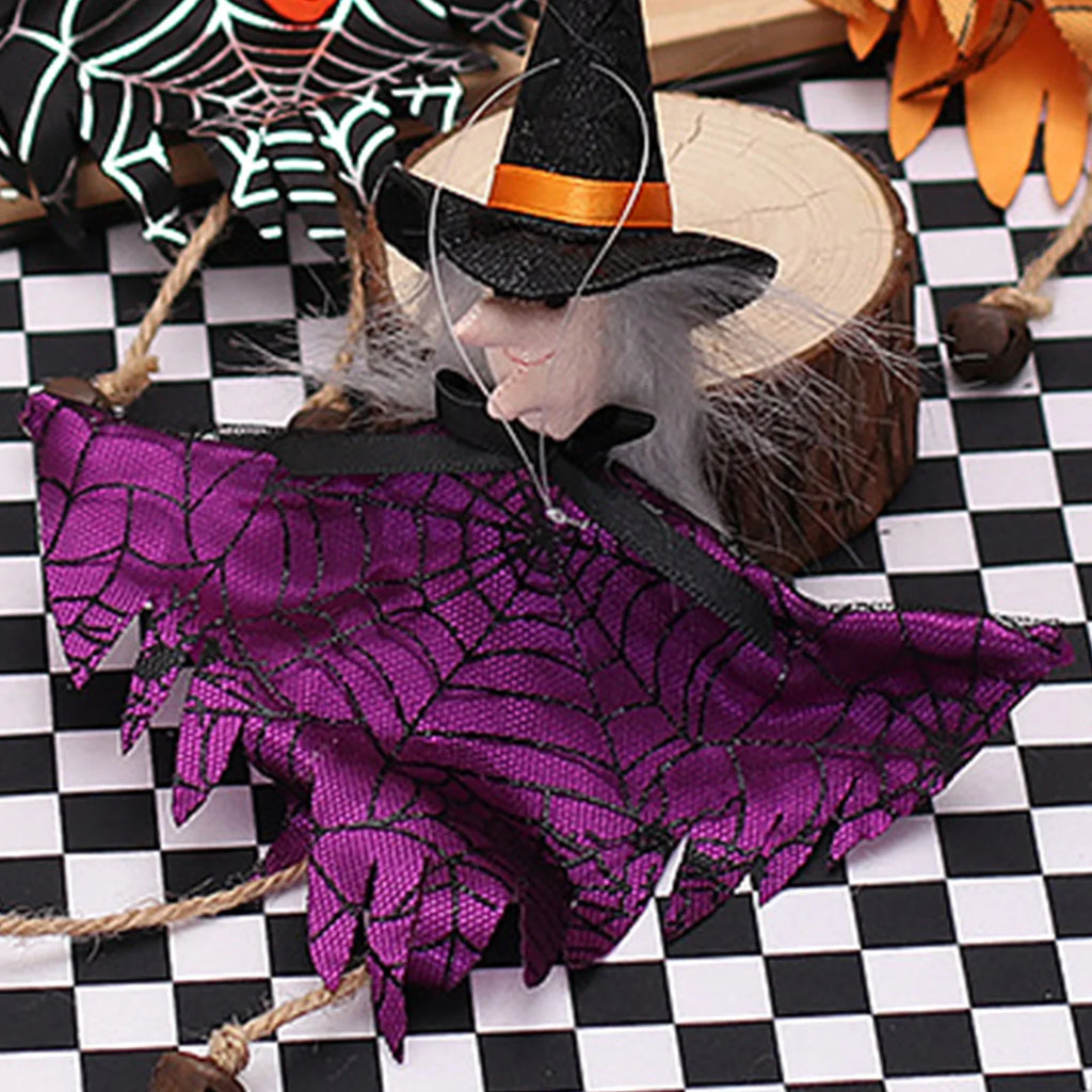 Halloween Hanging Decor Tree Ornaments Pumpkin Ghost Witch Pendant for Home Indoor Outdoor Party