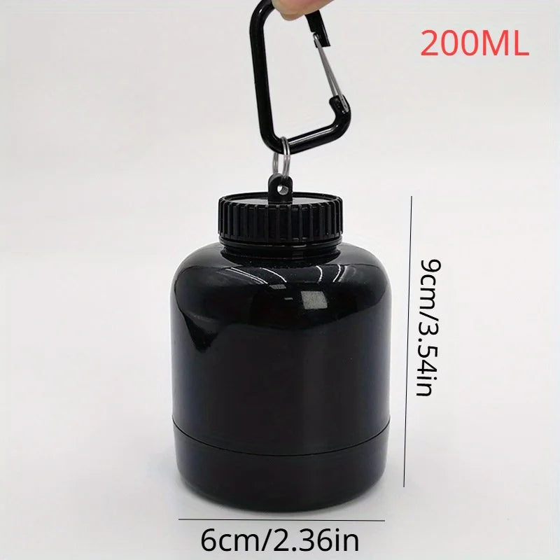 1pc Protein Powder Jar with Carabiner Portable Shaker Cartridge, Suitable for Outdoor Sports, Gym Fitness Lootquake LLC