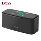 DOSS Wireless Bluetooth Speaker SoundBox BT 5.0 Touch Control Portable Music Sound Box 12W Stereo Sound IPX5 Waterproof Speakers Lootquake LLC