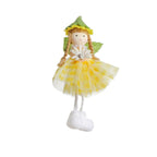 2025 Easter Long Legs Flower Fairy Angel Elf Rabbit Dolls Home Hanging Ornaments Spring Easter Party Supplies Kids Birthday Gift Lootquake LLC
