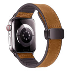 Apple Watch Genuine Leather Band - Stylish Magnetic Strap - SJB-DIAMOND ELITES