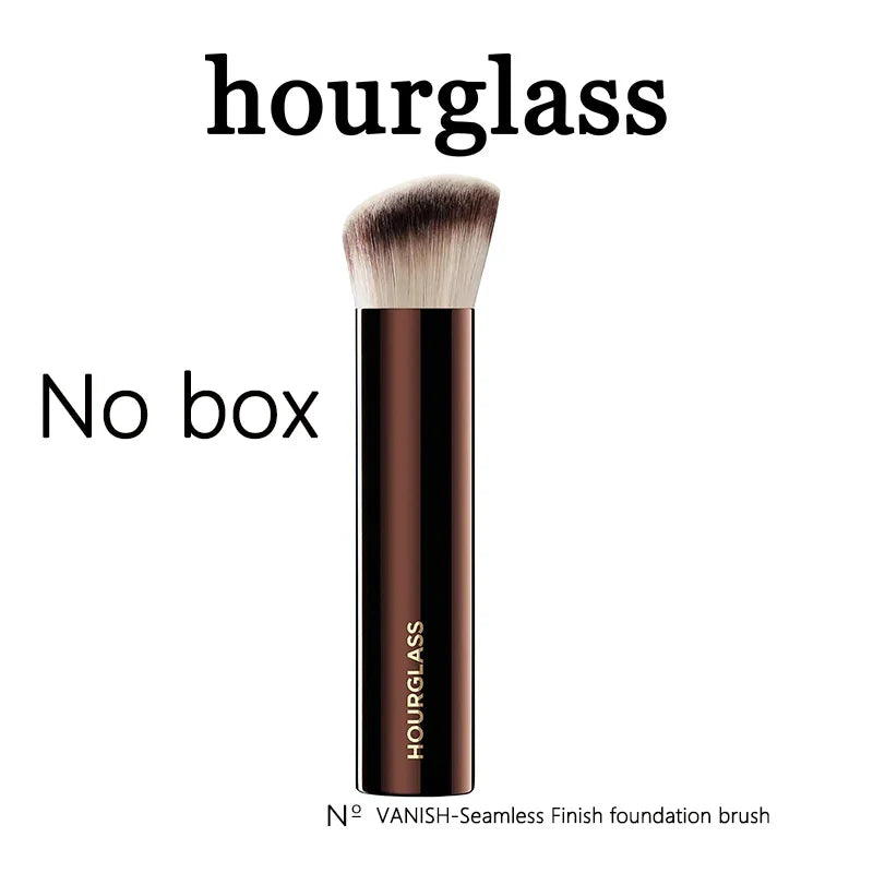 Hourglass Seamless Finish Foundation Brush Angled Foundation Brush Face Buildable Coverage Liquid Cream Foundation Makeup Tool Lootquake LLC