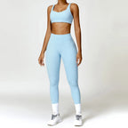 ElevateFit 2-Piece Yoga Ensemble: Comfort Meets Style THRIXINE