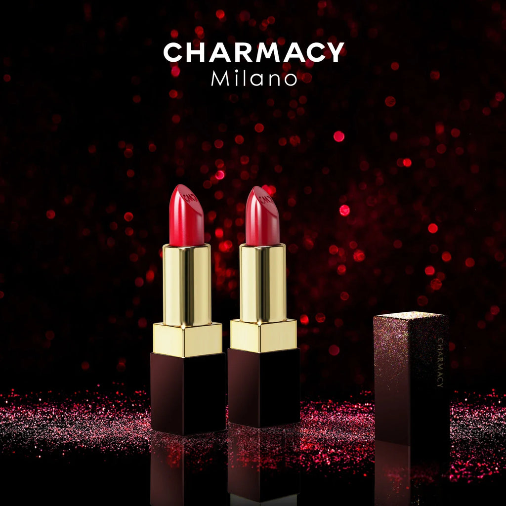 CHARMACY 6 Colors Luxury Velvet Nude Moisturize Lipstick Long Lasting Easy to Wear Korean LipStick for Women Makeup Cosmetic Lootquake LLC