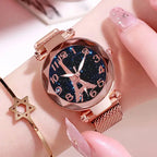 Luxury Mesh Steel Belt Quartz Wristwatches Eiffel Tower Watch for Women Simple Ladies Dress Party Watch Relógio Feminino Gifts