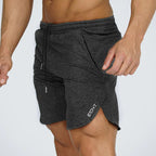 Cotton Casual Shorts Men Gym Fitness Running Sportswear - SJB-DIAMOND ELITES