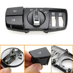 Dashboard Headlamp Headlight Switch Rotary Button Cover Panel Replacement For BMW 1 2 3 4 Series F20 F21 F22 F23 F30 F34 F32 F36