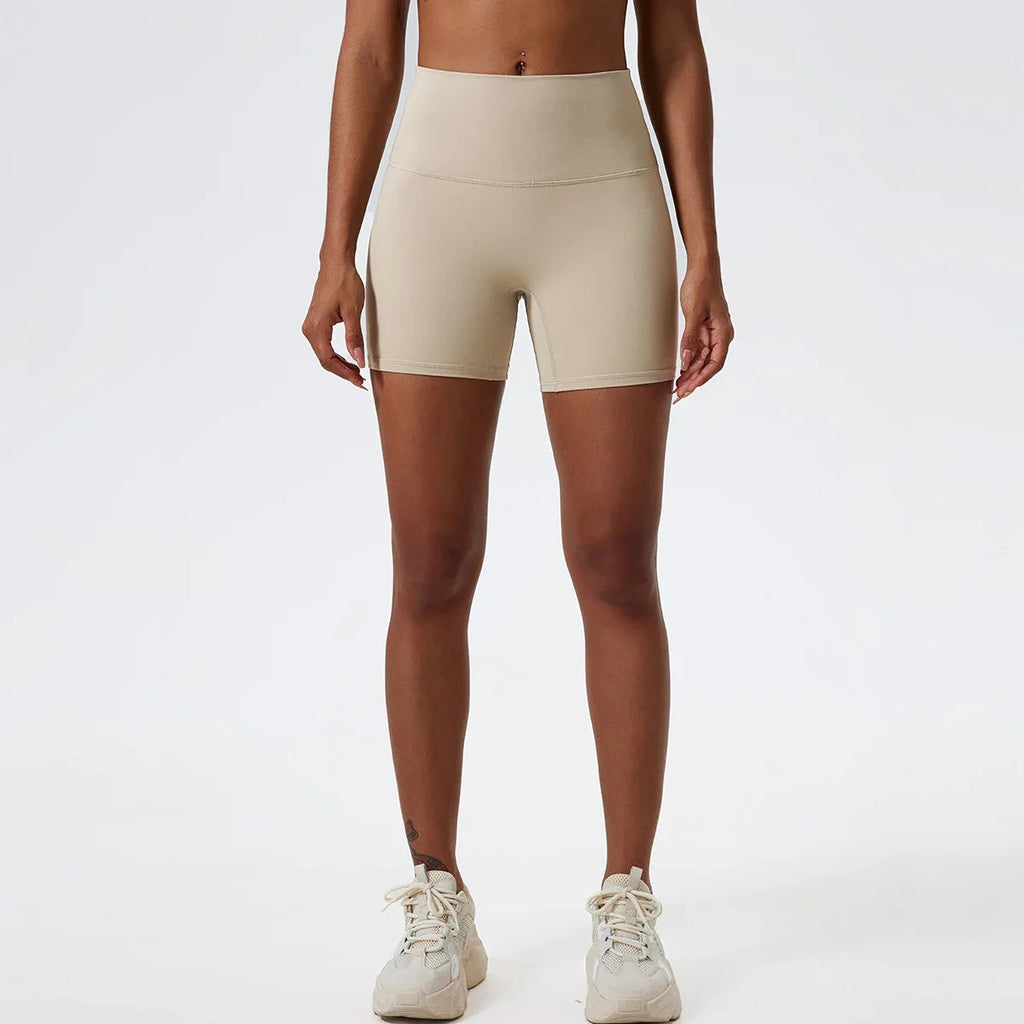 Ultra Comfort High-Waist Yoga Shorts THRIXINE