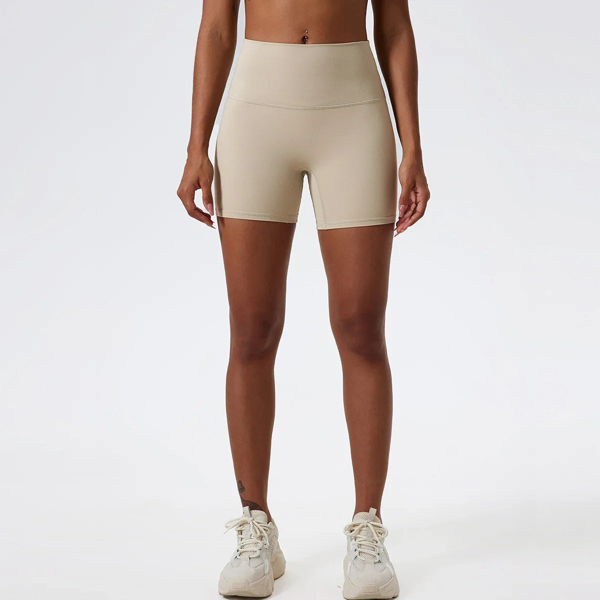Ultra Comfort High-Waist Yoga Shorts THRIXINE