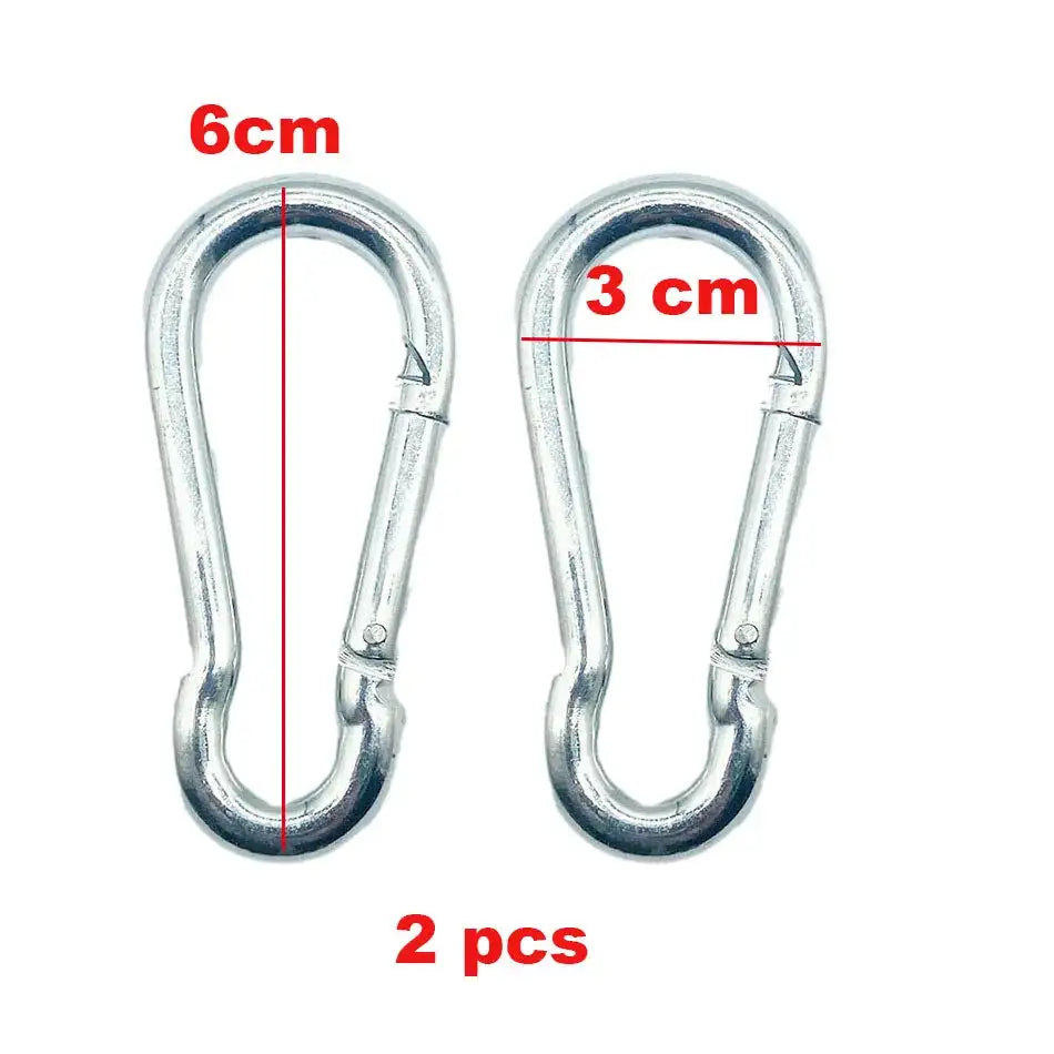68kg 1/4 Ratchet for 6mm Rope Buckle Awning Wind Rope Tent Rope Fastener Fixed Buckle Pulley Hangers