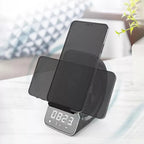 3 In 1 Wireless Bluetooth Speaker Fashion Portable Outdoor Speaker with LED Display Alarm Clock and Fast Charger Lootquake LLC