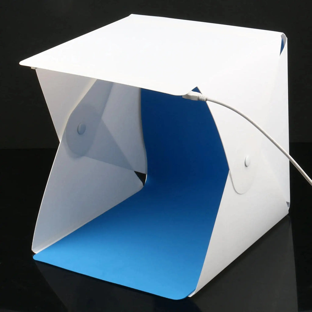 Portable Photobox Softbox Light Folding Box For Photo Studio Photography Double Led Cubes To Take Photos Products Shooting Tent
