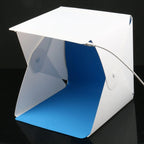 Portable Photobox Softbox Light Folding Box For Photo Studio Photography Double Led Cubes To Take Photos Products Shooting Tent