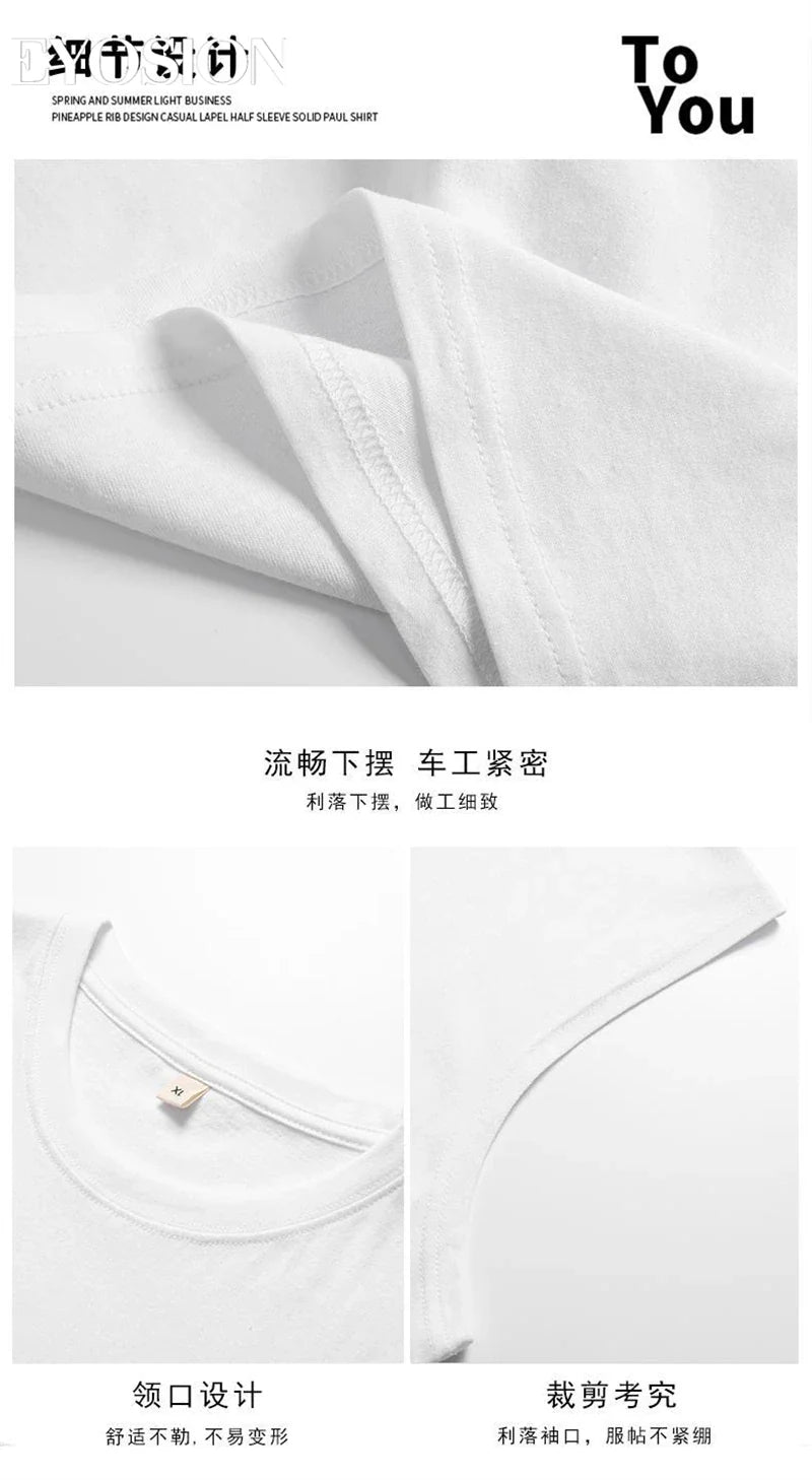 Men's Tank 2024 Summer Casual Fashion Sleeveless Cotton Top T-shirt Hip Hop Casual Letter Printed Round Neck Versatile Top 4XL Lootquake LLC