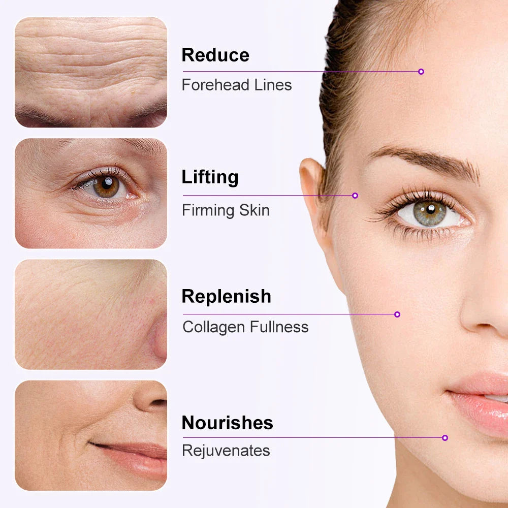Collagen Whitening Facial Essence Anti-Aging Firming Skin Remover Wrinkle Moisturising Brightning Hyaluronic Acid Face Serum Lootquake LLC