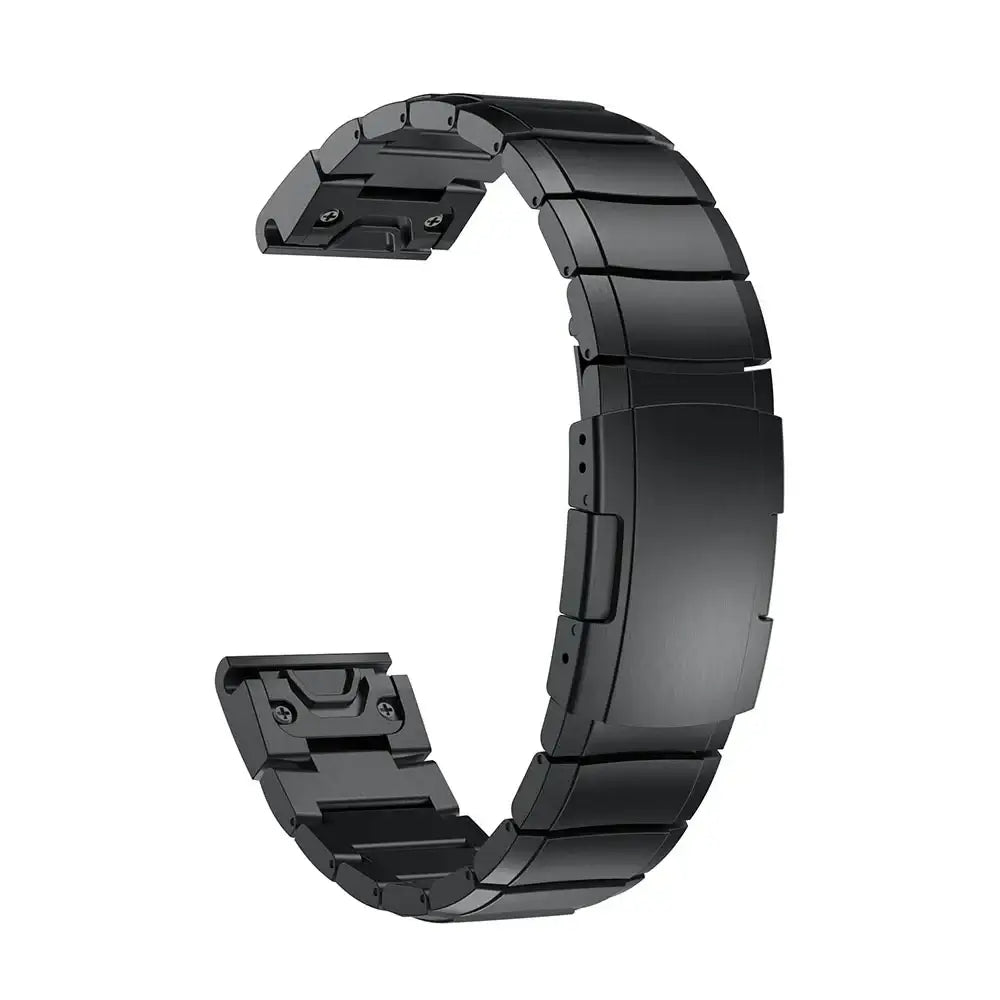 Garmin Stainless Steel Band - Premium QuickFit Strap - SJB-DIAMOND ELITES
