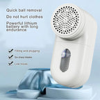 2026 Winter Must-have Lint Remover Hair Ball Trimmer Sweater Remover 5 Leaf CutterHead Motor Trimmer With Small Brush Inside