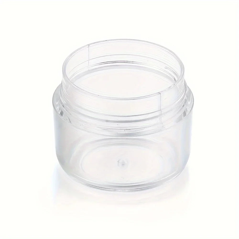 Travel-Friendly Loose Powder Case with Mushroom Sponge Puff & Mirror - Compact, Fragrance-Free Cosmetic Foundation Box Lootquake LLC