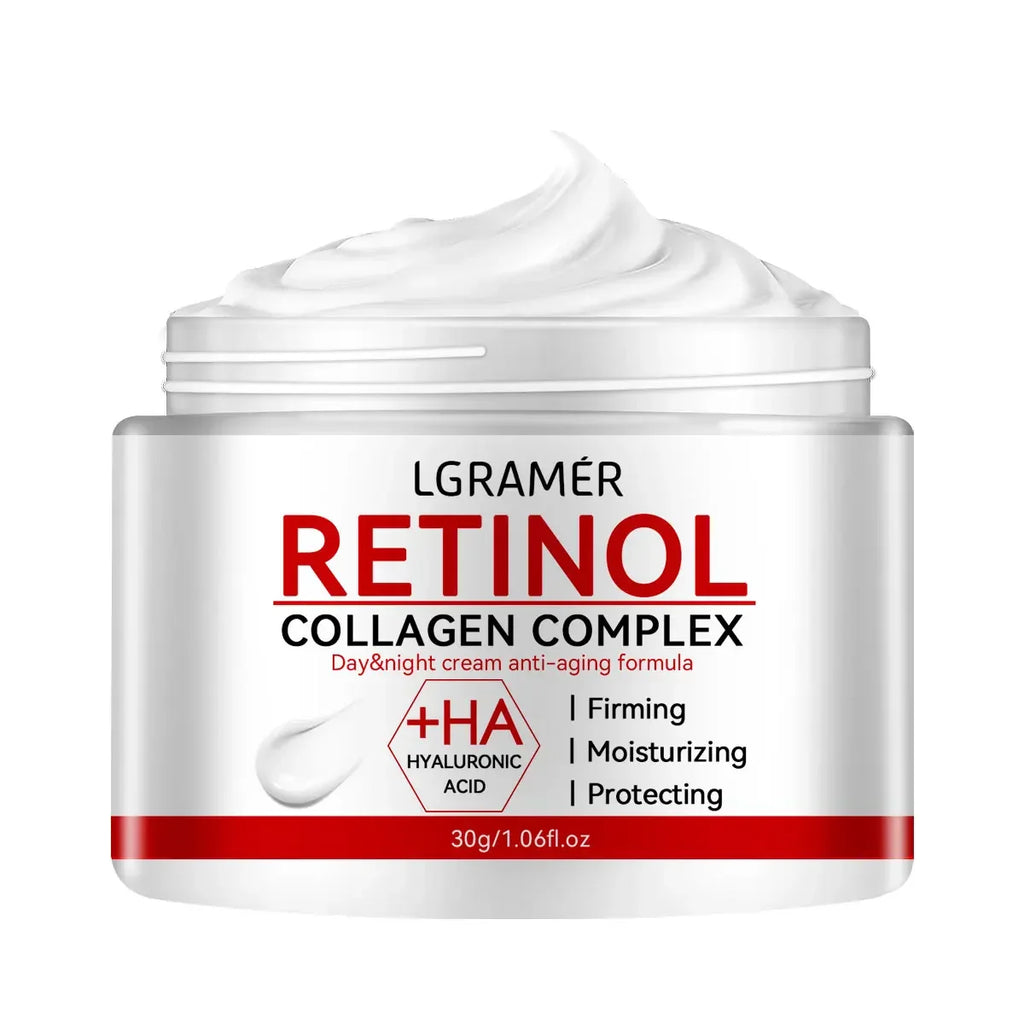 Retinol Lifting Firming Cream Collagen Smooth wrinkles Face Cream For Moisturizer Whitening Brighten Skin Products Lootquake LLC