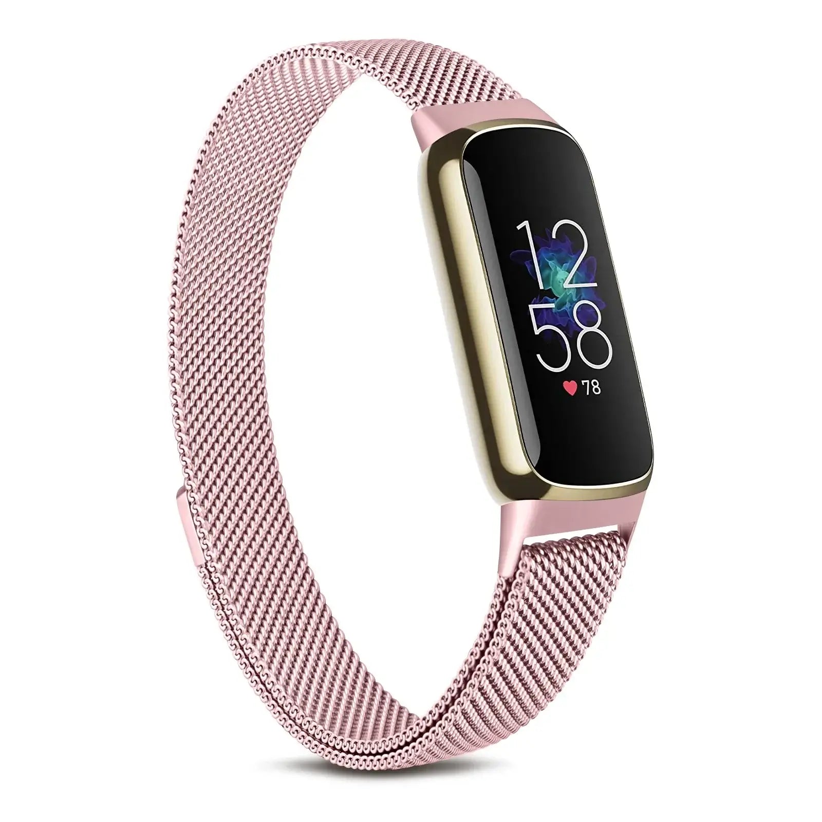 Fitbit Luxe Steel Magnetic Band - Elegant Mesh Design - SJB-DIAMOND ELITES