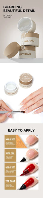 MAYCHAO 15G Nail Gel Polish Multifunctional Mixing Gel Base Coat Primer UV LED  Enhancer  Soak Off Semi Permanent Nail Art Varni
