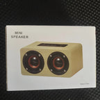 6W Wooden Bluetooth Speaker Portable Stereo HiFi Speakers TF Play Hand Free Call AUX Input Super Bass Loudspeaker Dual Subwoofer Lootquake LLC