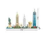 Statue of Liberty Building Block Model: Exquisitely Detailed Replica, Engaging DIY Assembly, Perfect Gift & Decor Lootquake LLC