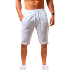 BreezeFit Men's Linen Shorts: Cool, Stylish, Versatile THRIXINE