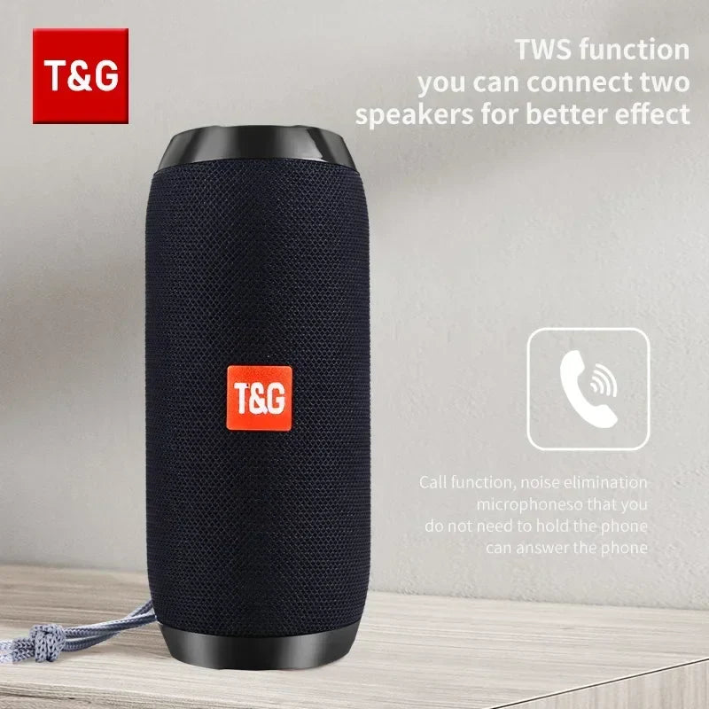 TG117 Bluetooth Speakers Portable Wireless Sound Box  Outdoor Waterproof Stereo Surround Supports TF Radio altavoz bluetooth Lootquake LLC