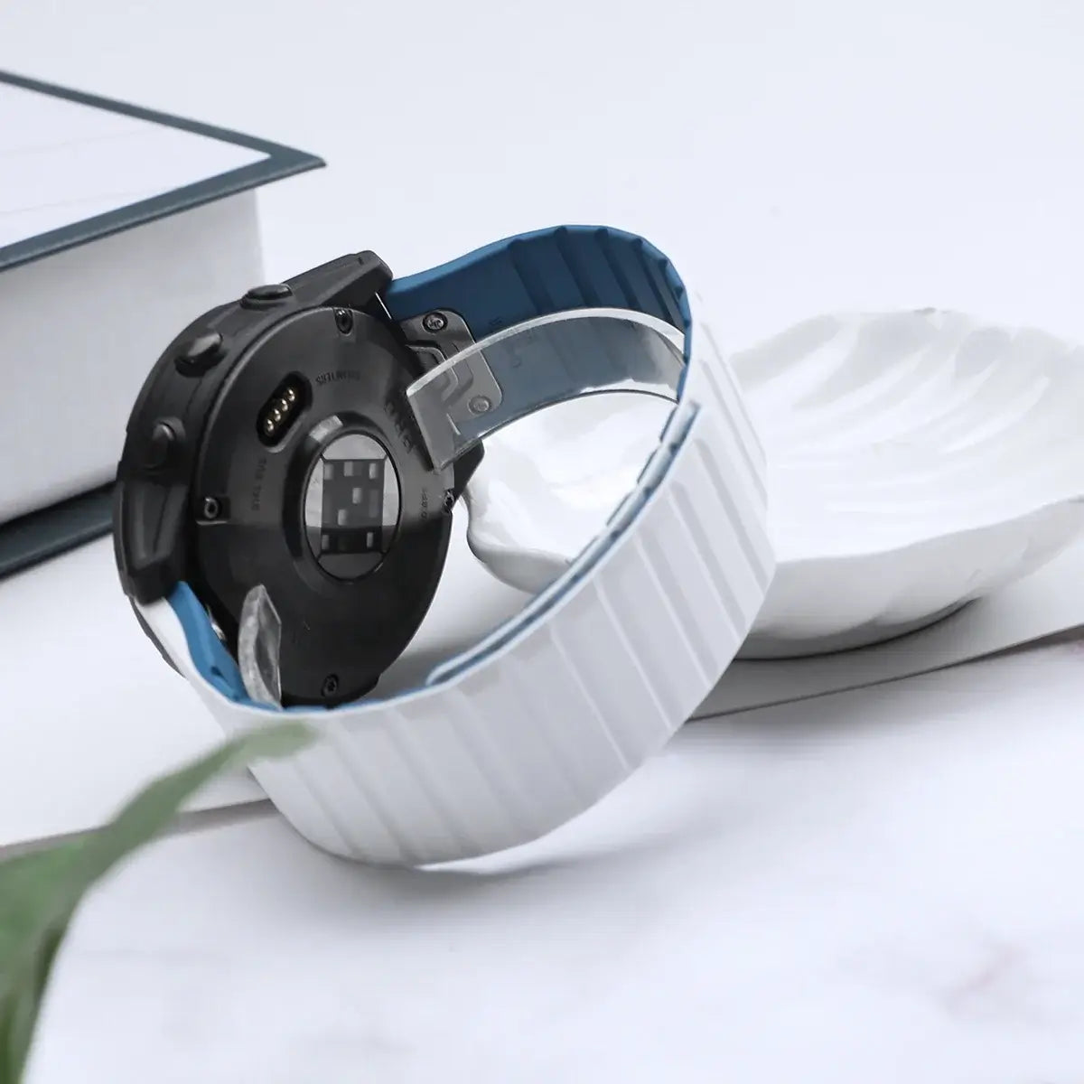 Garmin Magnetic Silicone Band - Durable QuickFit Strap - SJB-DIAMOND ELITES