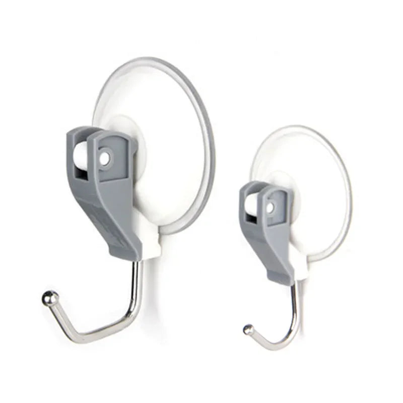 Suction Hook Strong Vacuum Power Home Storage Organizer Rack with Unique Style Lootquake LLC