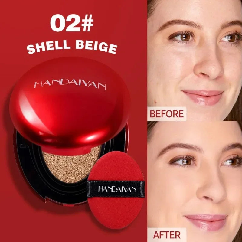 Face Air Cushion Foundation 6 Colors Concealer Foundation Lasting Full Coverage Liquid Foundation Moisturizing BB Cream Makeup Lootquake LLC