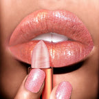 Rose smoke powder, bright starry sky, glossy velvet texture, durable, make your lips shiny, waterproof, anti-fouling. Lootquake LLC