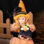 Halloween Witch Decoration Elf Boy Girl Doll Christmas Pendant Ornaments Home Decor Elf Hanging Decoration New Year Gifts Lootquake LLC